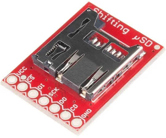 67-0422-22　SparkFun Level Shifting microSD Breakout　DEV-13743