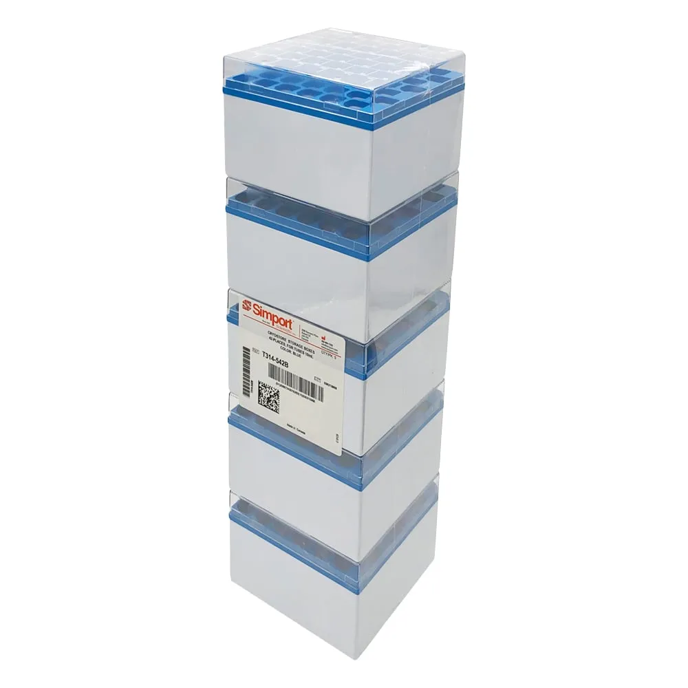 3-8638-01　Cryostorage Box CryostoreTM Blue 5件　T314-542B