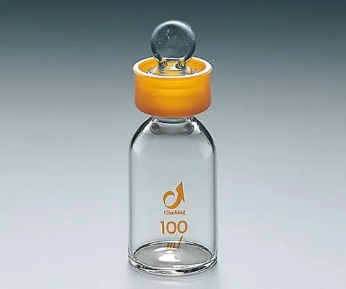 61-0055-90　保温瓶 (带橡胶领子) 100mL (等量)　CL0704-01-10