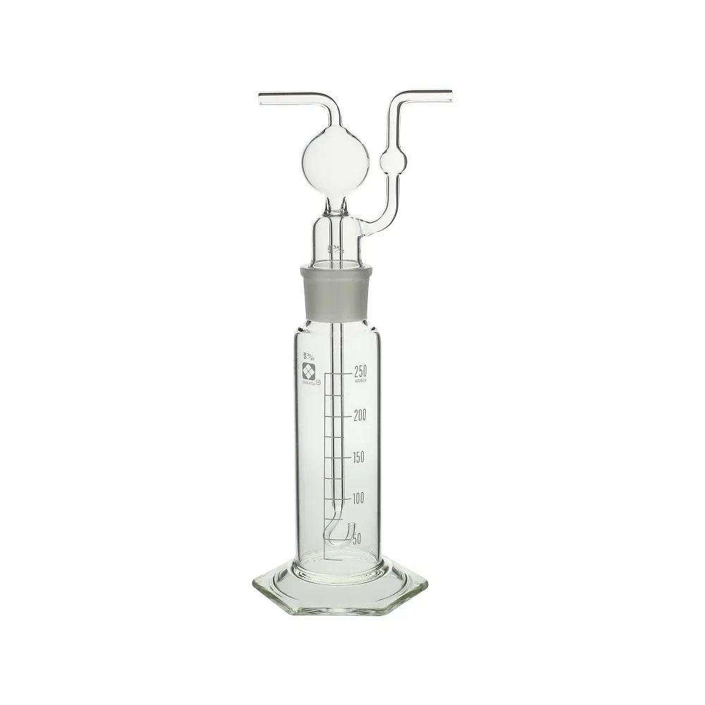61-4424-63　气体清洗瓶标准接地接头，德雷塞尔型250mL　014630-250