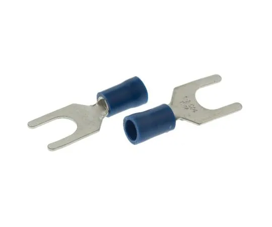 63-4641-65　RS PRO绝缘压痕铁锹连接器，1.5mm2至2.5mm2,16AWG至14AWG,M6柱尺寸乙烯基，蓝色　534-604