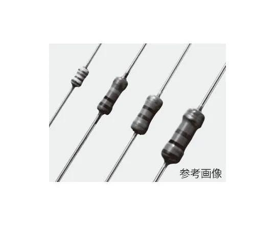 63-3005-72　小型碳电阻100Ω (1000个) 0.5 W　CFS12C101J*1000