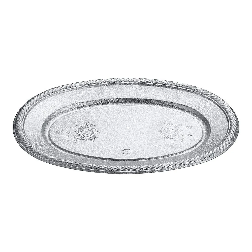 62-6652-64　Plastic Disposable Small Plate (50 Sheets)　K-6