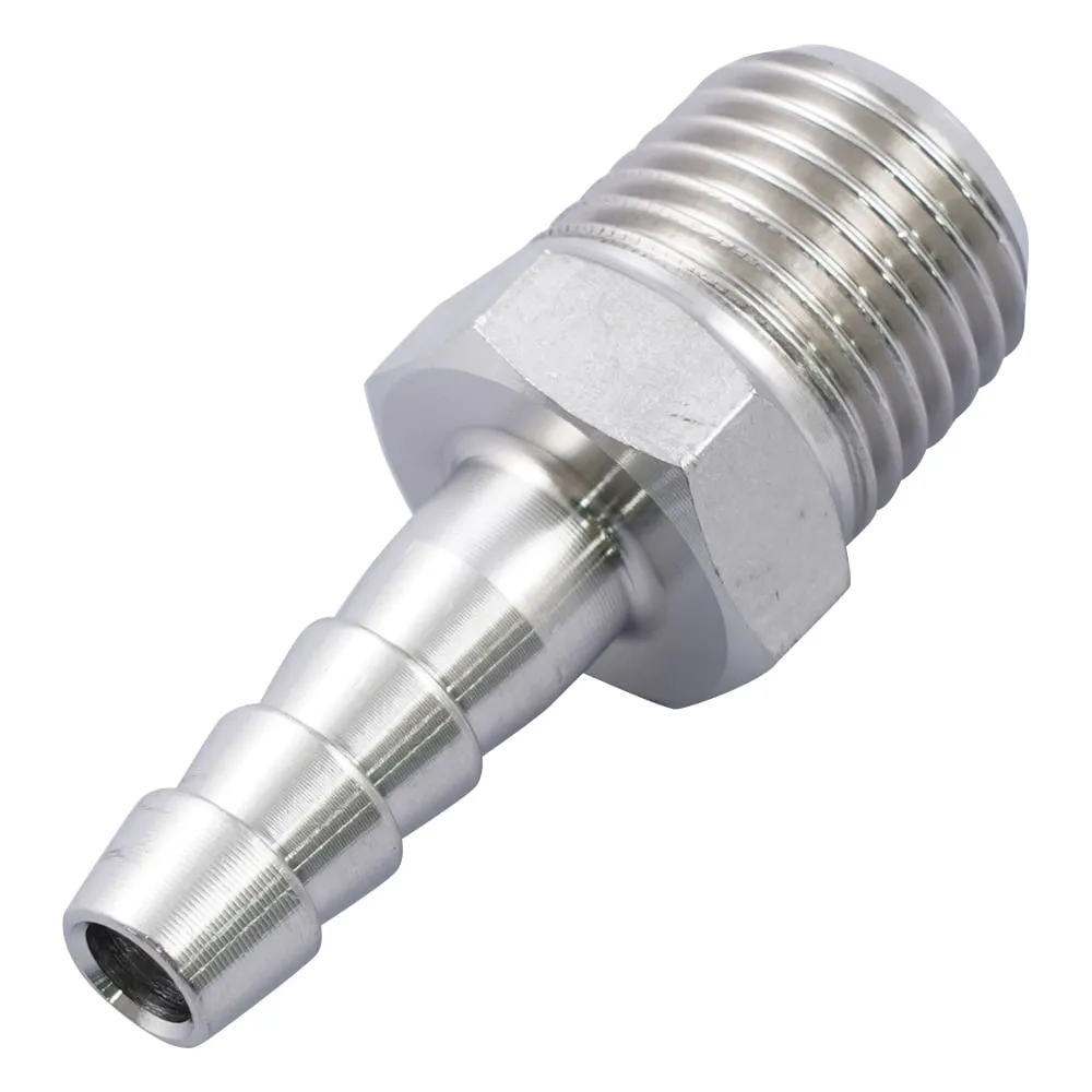 1-9542-01　Haxagonal Hose 头 (不锈钢)　1/4PT-7