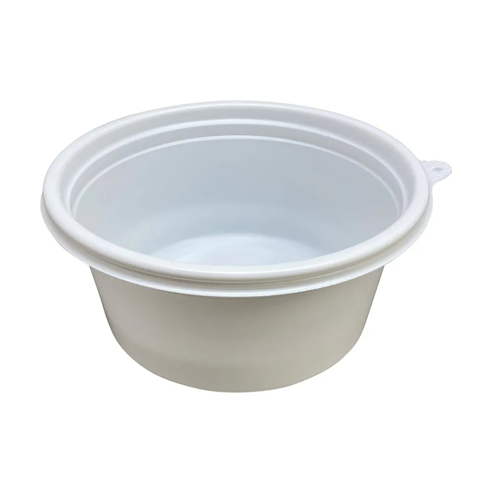 4-4700-01　PP Disposable Container, 430 mL, White, 50 Pieces　129430