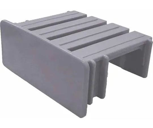 67-4596-06　YS Color Drainboard Common End Cap Gray　F-198-GR