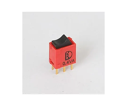 63-3106-29　Substrate-mounted miniature rocker Switch black ON-ON PC Terminal　4UD1-R1-2-M2-R-N-B
