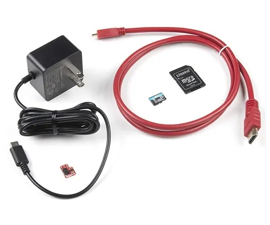 67-0424-57　SparkFun Raspberry Pi 4 Basic Kit - Without Raspberry Pi　KIT-17237