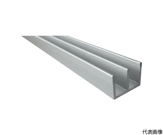 64-5010-73　Aluminum Mold E-Type Rail Top 12 x 8 Silver 1 m　FM180S
