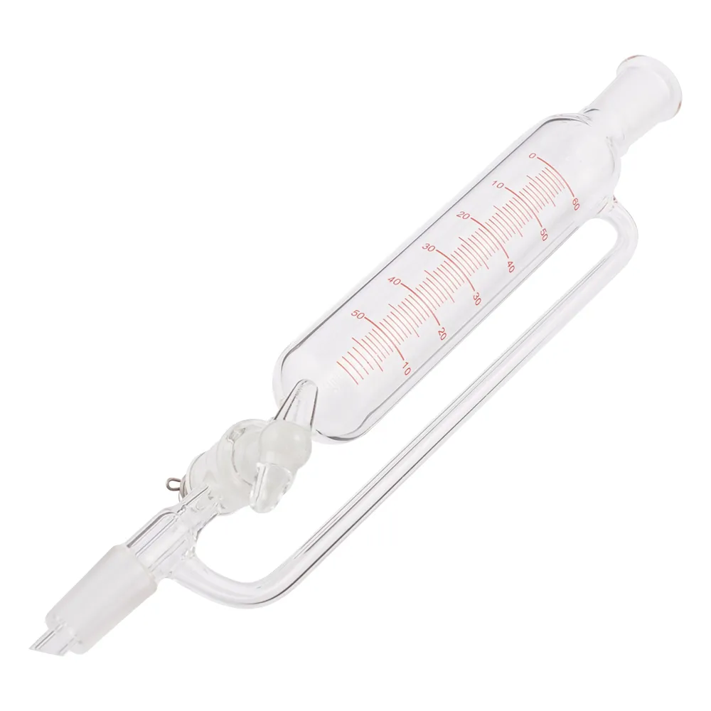4-487-01　圆柱形分离式漏斗 (平衡型PTFE) 60mL