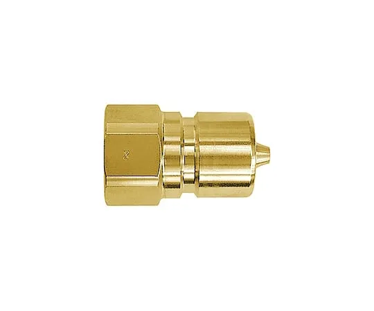 65-9569-18　［Discontinued］High-flow Coupler mating screw size: R3/8 mass (g): 47　HFL-3P-BRS-F