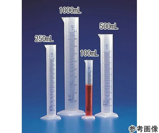 4-3159-01　500毫升蓝色刻度的PP梯度圆筒　2565