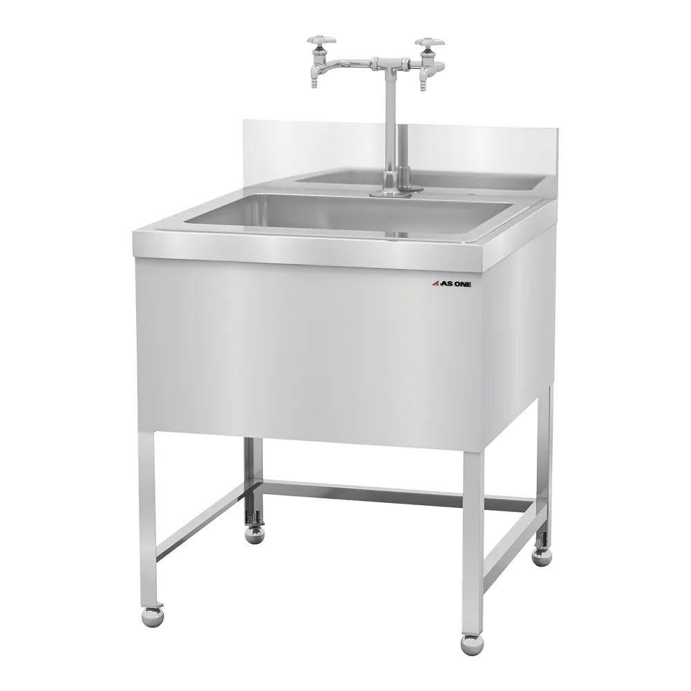 4-5545-02　Pipette Washer Stainless Sink 600 x 600 x 700 mm　DSA-6670