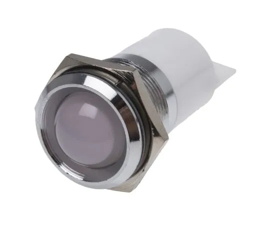 63-4586-80　RS PRO白色指示器，24 V交流/直流，22 mm安装孔尺寸，焊点终止　209-541