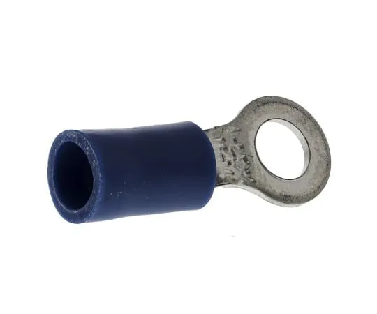 63-4641-63　RS PRO绝缘环端子，M4螺柱尺寸，1.5mm2至2.5mm2线材尺寸，蓝色　534-581