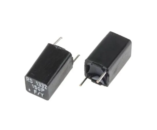 63-4560-14　RS PRO聚苯乙烯电容器150pF63V直流±1%通孔容差7.5mm　116-212