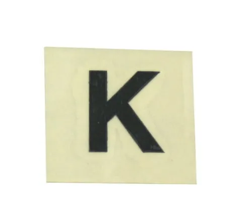 61-7398-02 字符印章黑色K 15毫米 CL15B-K