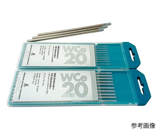 3-7515-23　TIG钨电极焊条10件　WC20-1.6