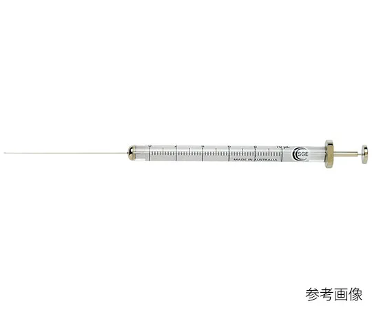 67-9332-88　Micro Syringe 10 μL PK6 002030 with Fixed Needle Type Calibration Certificate 1 Set (6 Pieces)　002030CAL