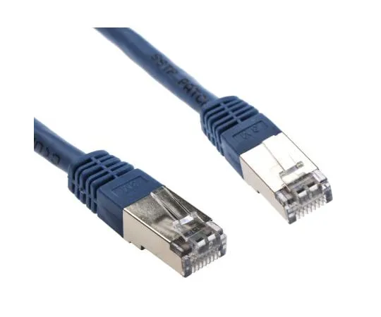 63-4616-98　RS PRO BlueCat6电缆，S/FTP,男RJ45/男RJ45,终端，3米　411-457
