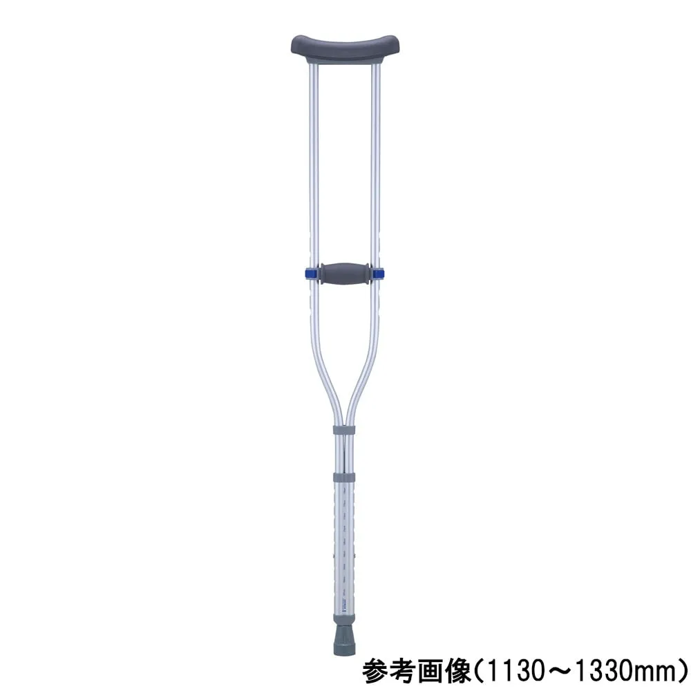 8-389-01　Crutch Easy Adjustment Handle 950~1150 mm 2 Pieces　HC2216-GR-AS