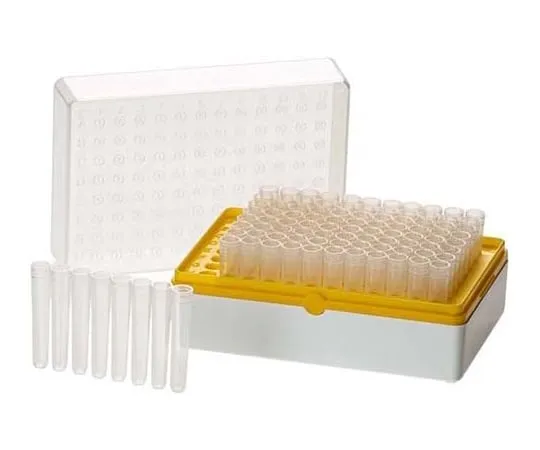 65-3847-57　BIOTUBE (TM) Rack, Yellow with 8 Tubes, 10 pcs　T100-3Y