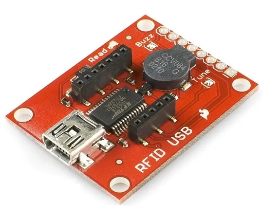 67-0430-25　［Discontinued］SparkFun RFID USB Reader　SEN-09963
