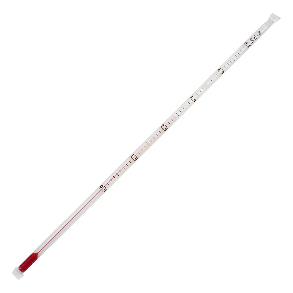 1-8277-01-56　Fluororesin coating Thermometer 0 ~ 50℃ Alcohol with English Calibration Certificate　JC-2211