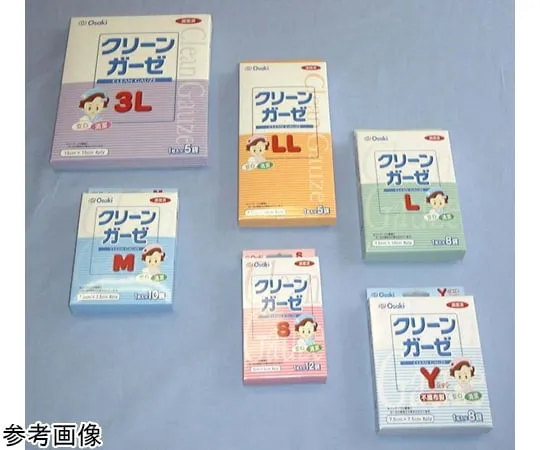 67-2183-18　Sterile Clean Gauze M 1 Piece x 10 Bags　00000093
