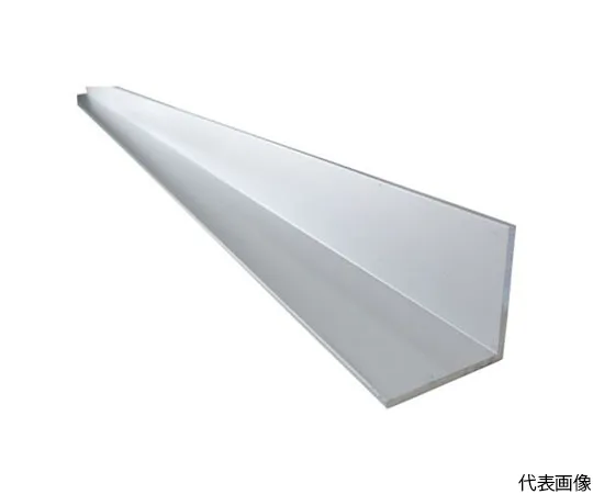 64-5000-85　Aluminum Equilateral Angle 30 x 30 x 1.2 Silver 3.65 m　FA106SS