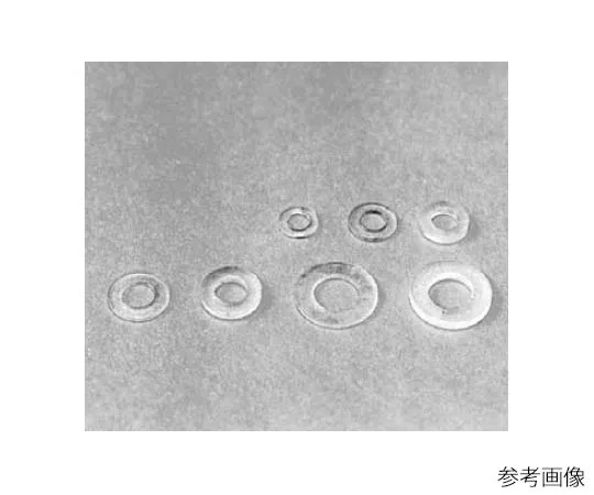 63-3121-12　Insulating flat washer (nylon) for M2 4 phi x 2.1 phi x 0.5 mm (100 sheets)　WN1