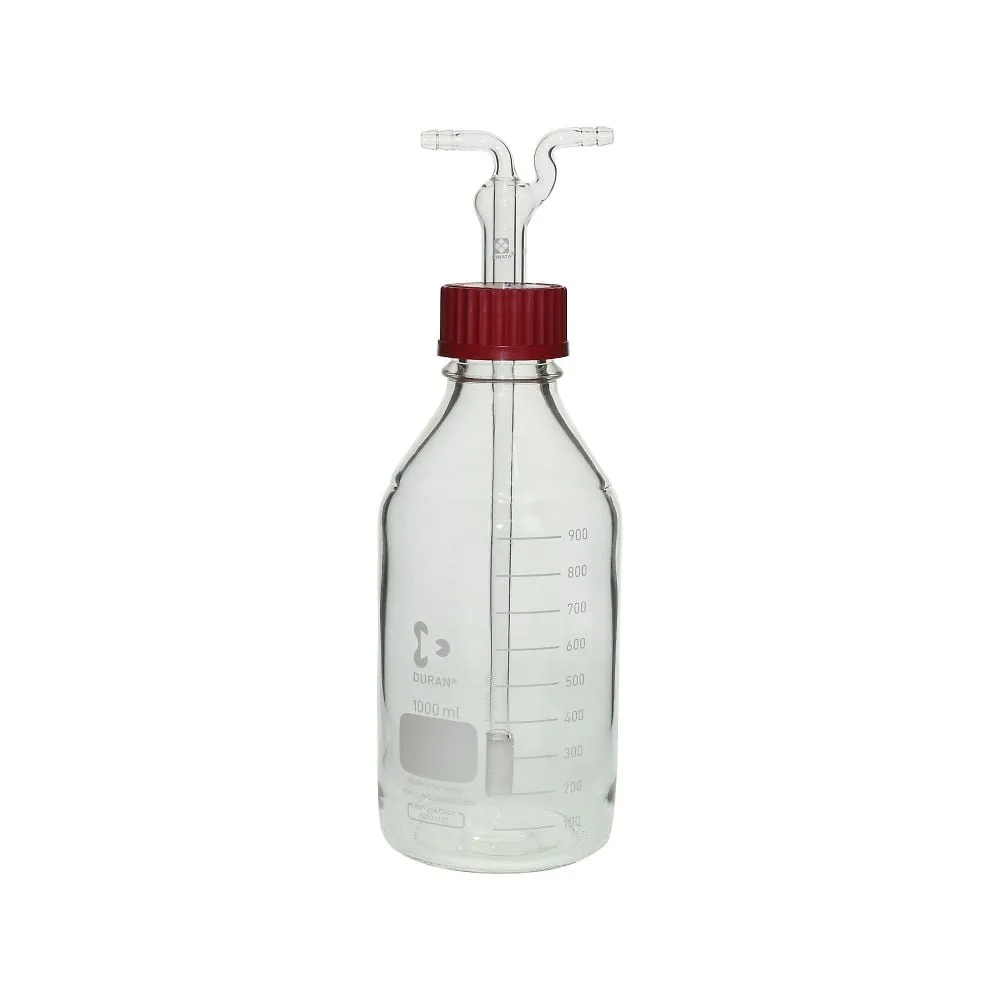 61-4424-76　带圆柱形过滤器1L的螺旋顶部清洁瓶　014680-1000
