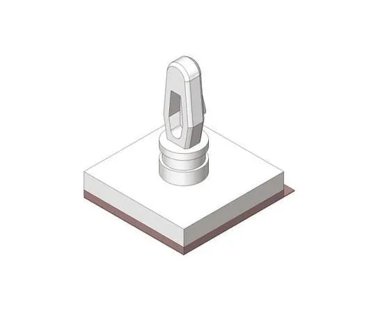 63-4752-33　LCBSBM-10-01A-RT,15.9mm高尼龙PCB支持3.18mm PCB孔，12.7 x 12.7mm基底　LCBSBM-10-01A-RT