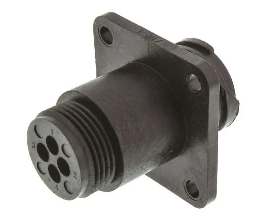 63-4607-15　Round Connector Contact Contact Male 4-Pole Female　206061-1