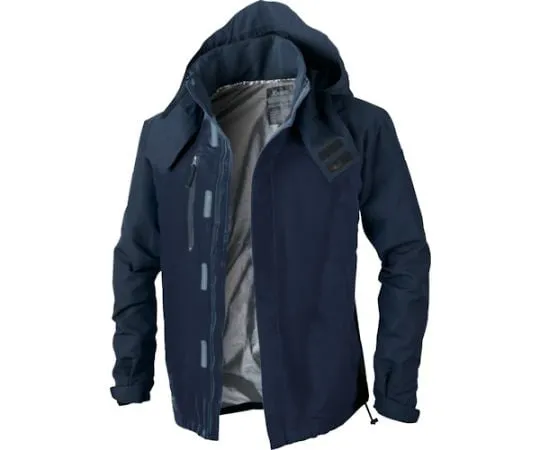 67-5536-94　232 Aluminum Thermal Storage Blouson Navy Blue LL　232-10-LL