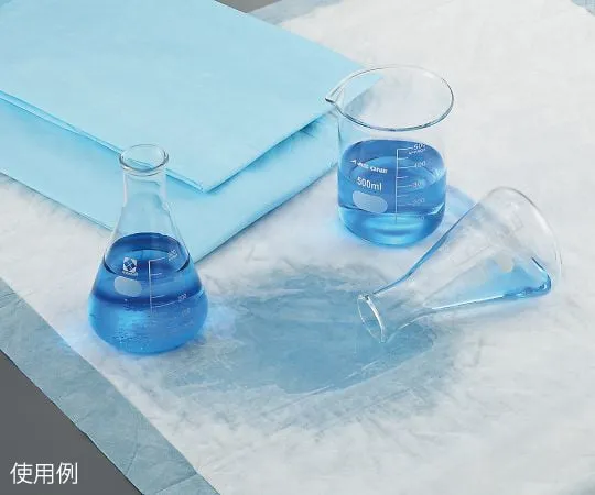 3-604-01 吸水薄板吸水容量550mL 10片×15袋 56616-020