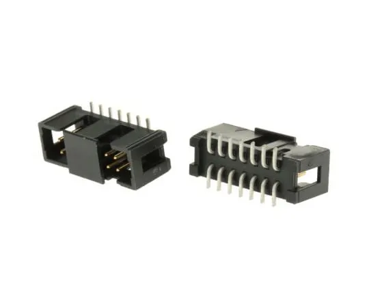 63-4587-67　板头14极2列直板对板，线对板2.54毫米2500系列　N2514-6V0C-RB-WD