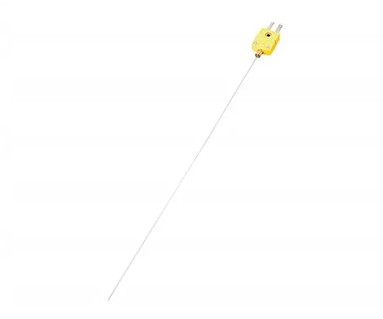 2-4964-01-57　Ultrafine K Thermocouple (sheath type, with connector) without Lead Wire with Chinese Calibration Certificate　DS-101050
