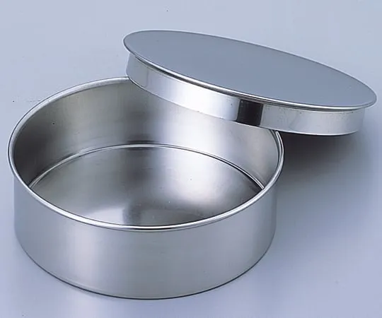 4-6001-55　Lid and Receiver for Stainless Steel Sieve 500 x 100