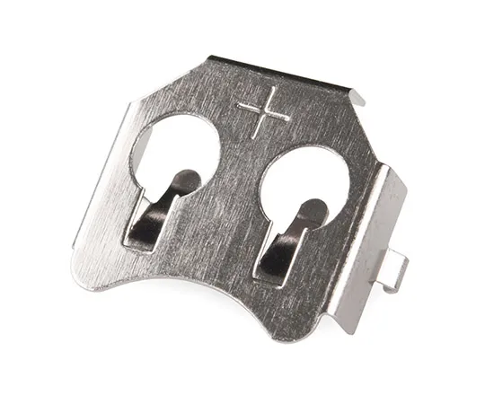 63-3035-41　［Discontinued］Coin Cell Battery Holder - 12mm (PTH)　PRT-07948