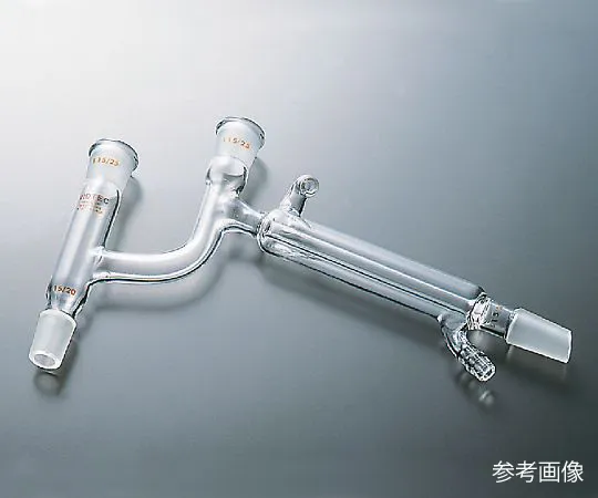 3-9467-01　蒸馏管 (Claisen型) 透明滑动　1836-01-2