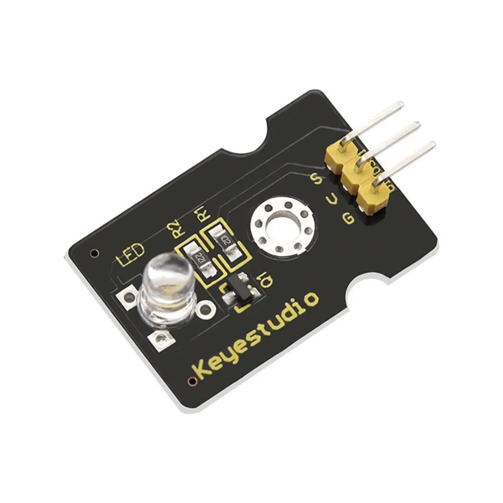 4-4165-01　White LED (for Arduino) Arduino Standard　KS0016