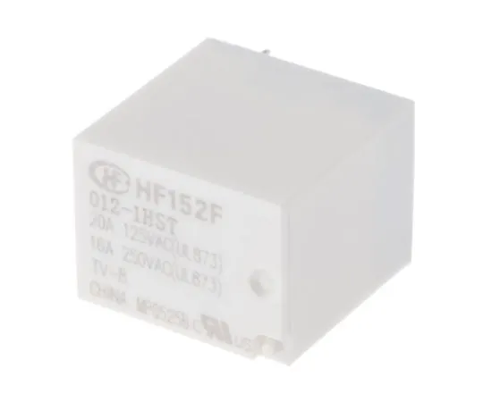 63-4632-02　RS PRO,12V直流线圈非锁定继电器SPNO,16A开关电流PCB单极安装　476-804