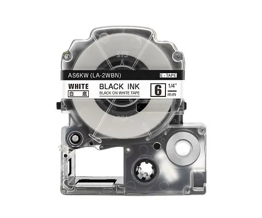 4-1472-01　磁带匣白色6公厘　AS6KW
