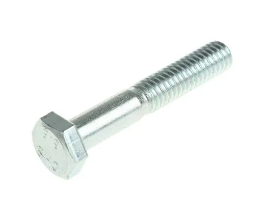 63-4599-21　透明钝化，锌钢六角螺栓，M 6 x 35 mm　279-543