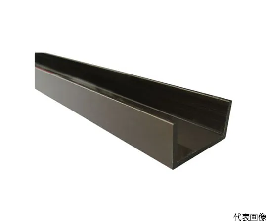 64-5008-77　Aluminum Channel 25 x 15 x 2.0 Bronze 4 m　FE106B