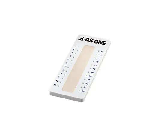 3-6003-11　用于血细胞比容管的蜡微板 (24个支架) 10个　-