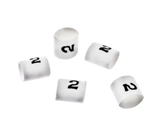 63-4610-16　Cable Marker White　TRSA-1019C12