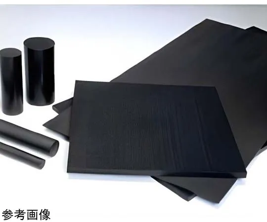 67-6180-92　［Discontinued］Nylon Plate (MC501CD R2 Black) T5 x W600 x L1200mm　PAR2T005-0600-1200