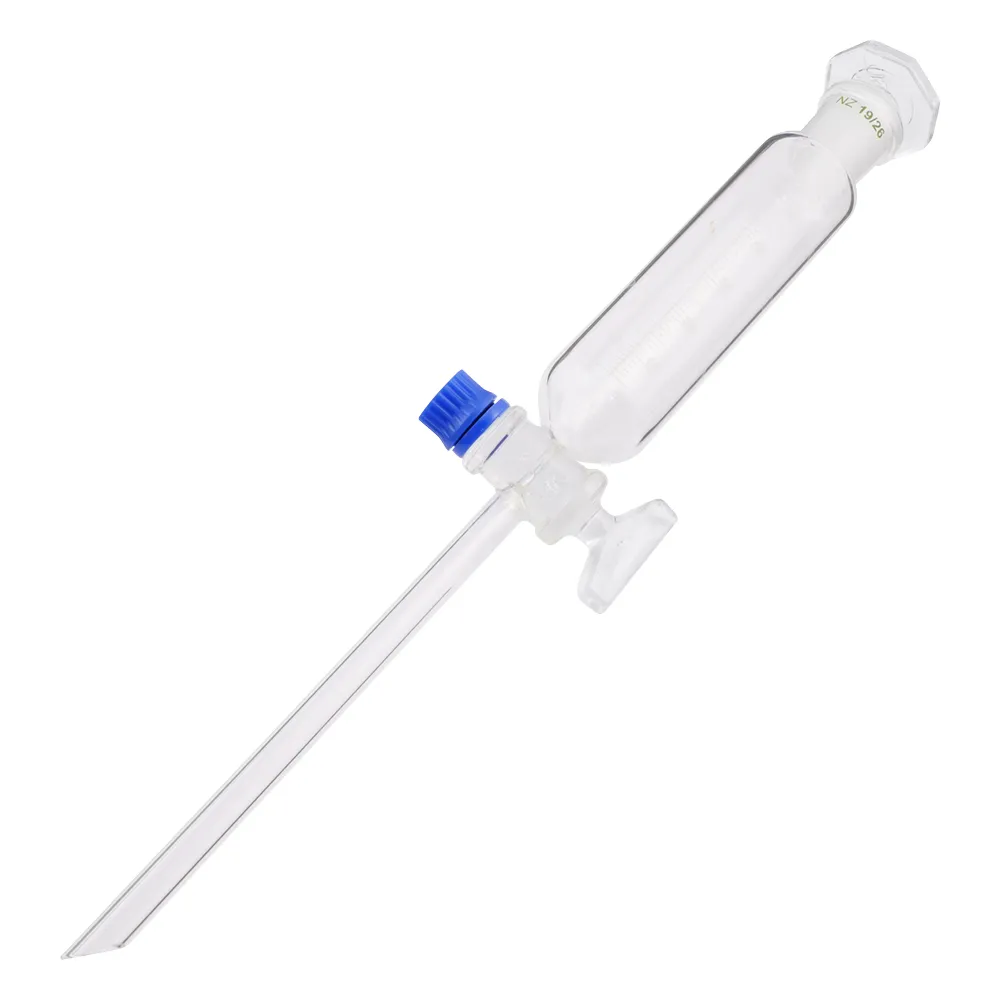 3-6448-01　圆柱形分离漏斗50mL　2398/50